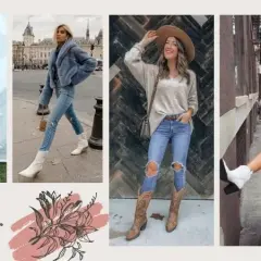 Kowbojki damskie - z czym nosić? 10 stylowych inspiracji