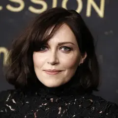 Dagmara Domińczyk, znana z filmów, seriali i programów, na premierze "Sukcesji".