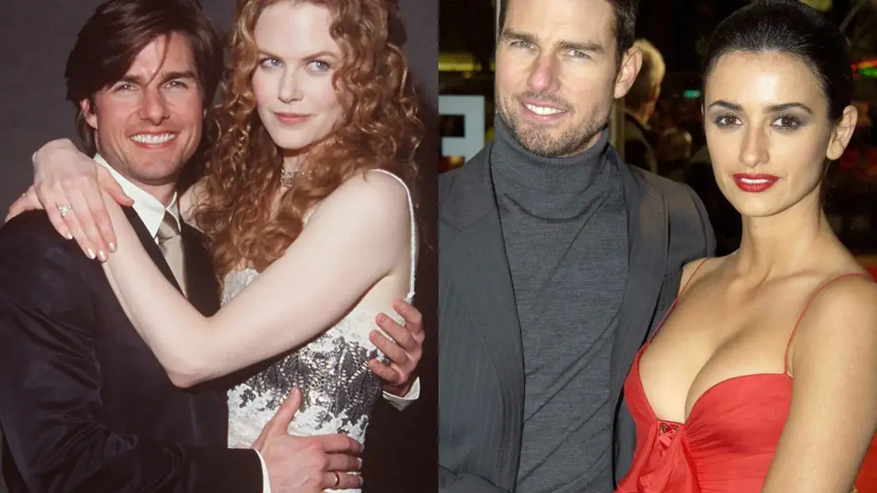 Tom Cruise z Nicole Kidman i Penélope Cruz. Dwie kobiety, które były żoną Toma Cruise'a.